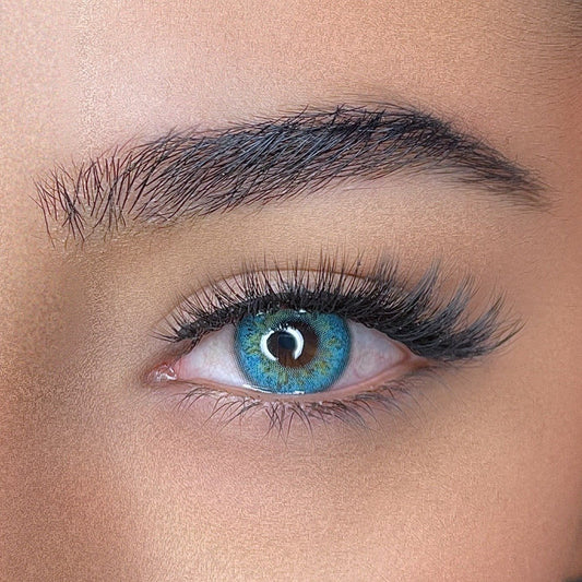 lentilles de couleurs