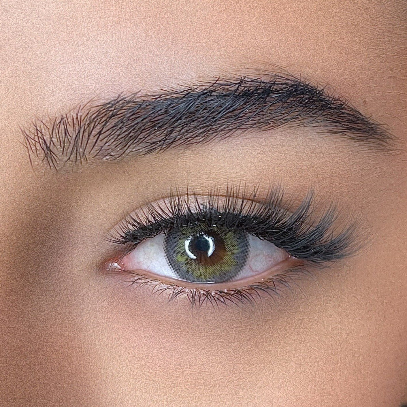 lentilles de couleurs